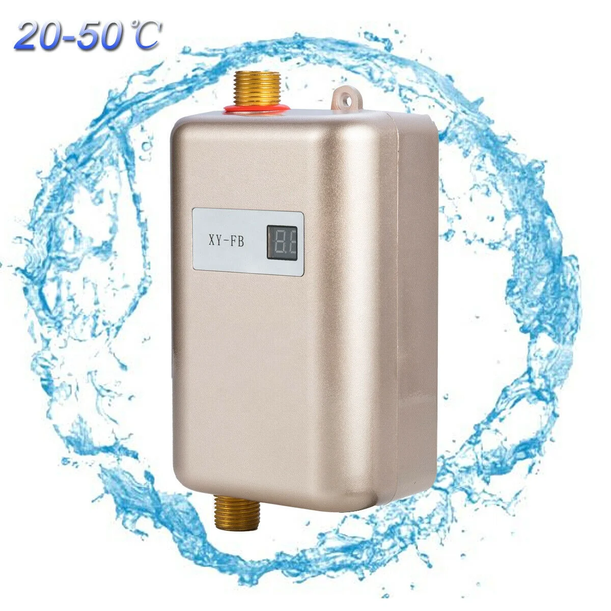 110v 3000w Top Rated Under Counter Instant Mini Electric Tankless Hot Water Heater For Kitchen 6020