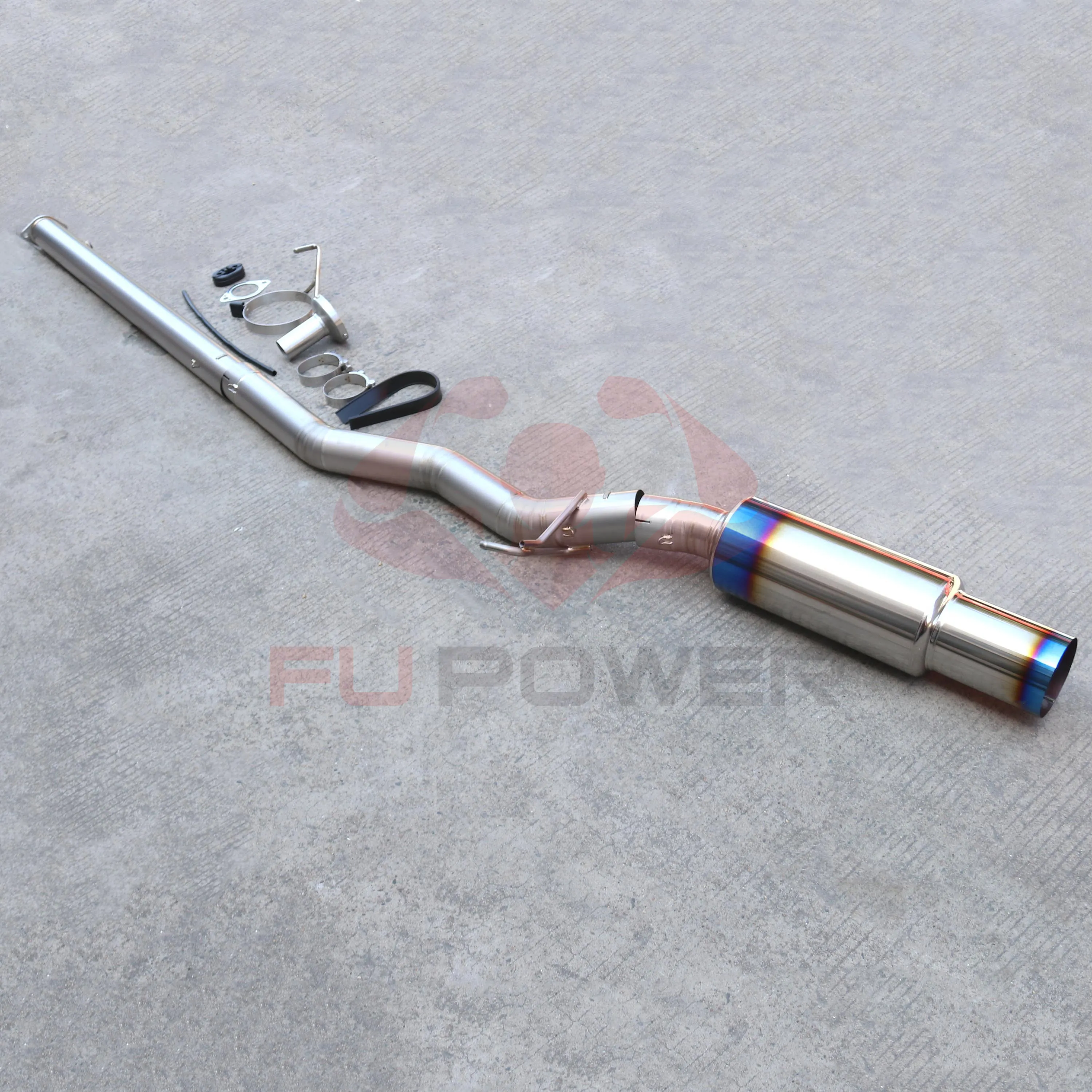 Mitsubishi Lancer Evo 7/8/9 Titanium Cat-Back Egzoz Sistemi