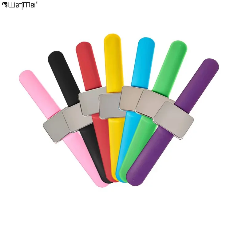 Wanmei Professional Pin Cushions Hairgrips Wrist Strap Belt Hair Style Maker Tools Silicone Hair Clip Holder Magnetic Wristband
