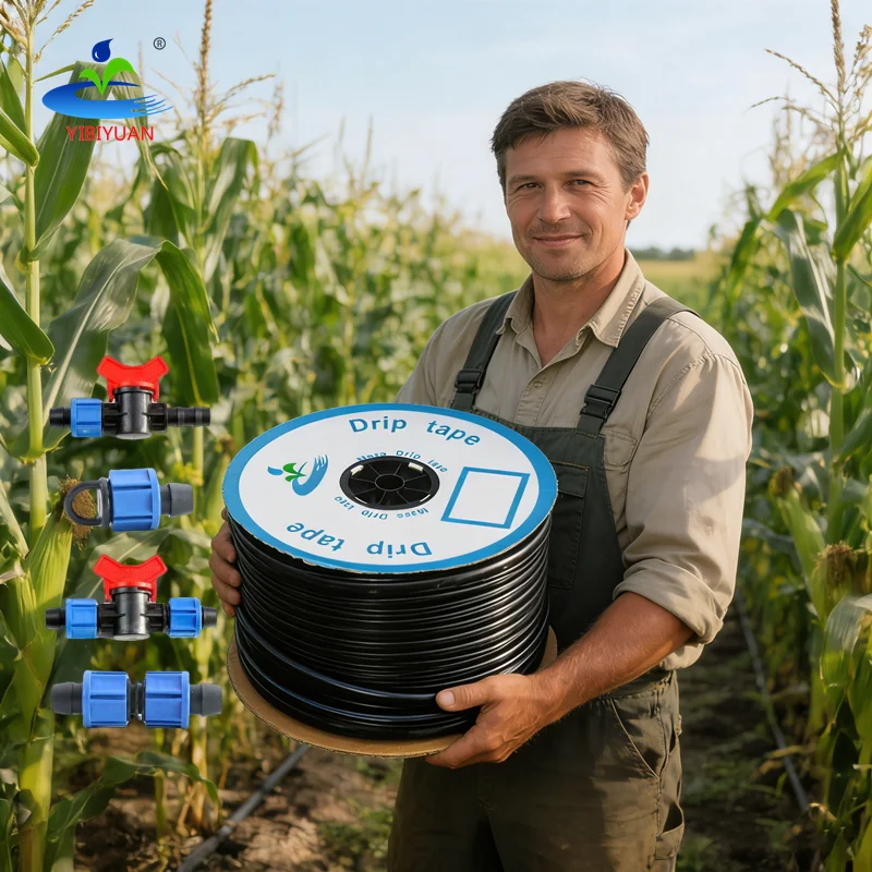 Complete Drip Irrigation System Kit for 1 Hectare Dripped Tape 16mm