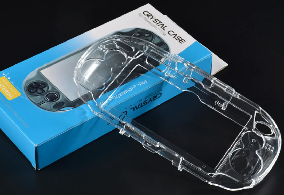 TNP Clear Hard Case for PS Vita 1000 - Protective Transparent Cover for Sony PSV