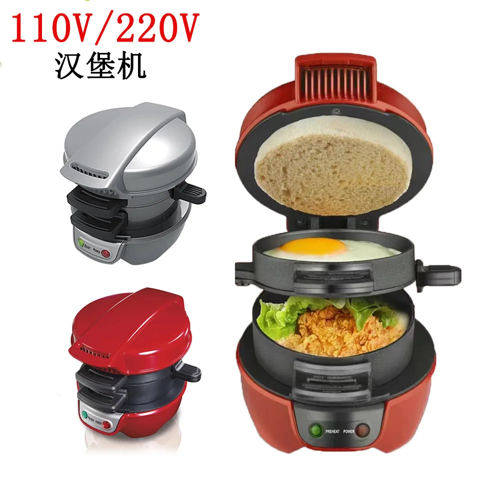 High Quality Hamburger Machine Sandwich Machine 3 in 1 Burger Maker