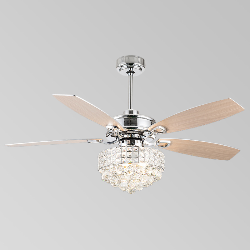 Grosir Lampu Kipas Angin Langit-langit BLDC Ventilador DE Techo LED Dimmable 3 Bilah ABS Modern dengan Lampu dan Kontrol Jarak Jauh