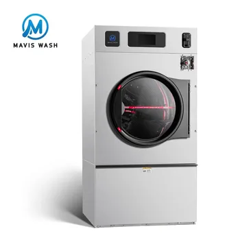 16kg 22kg 27kg 33kg fully automatic single layer dryer in hospital/school/laundromat use dryer
