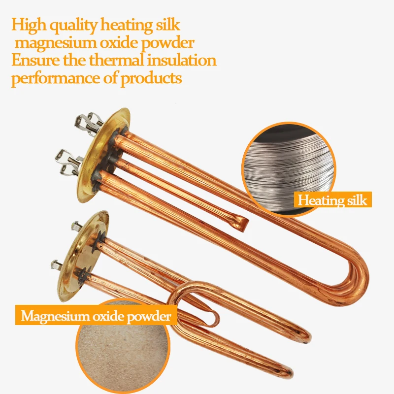 Copper Immersion Heater Tubular