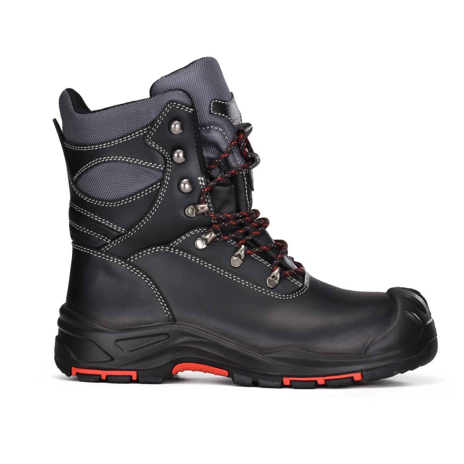 Slip Resistant and Oil & Gas Work Safety Shoes with 3M Thinsulate Liner Cold Insulated Genuine Leather Safety Boots