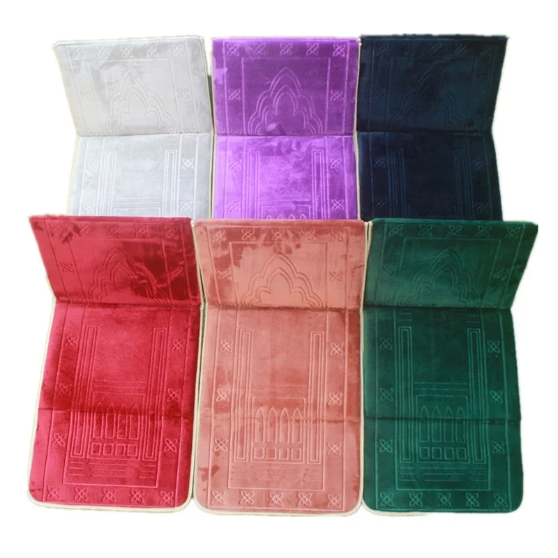 Custom Size Colour Pattern Muslim Folding Prayer Mat Muslim Prayer Rug