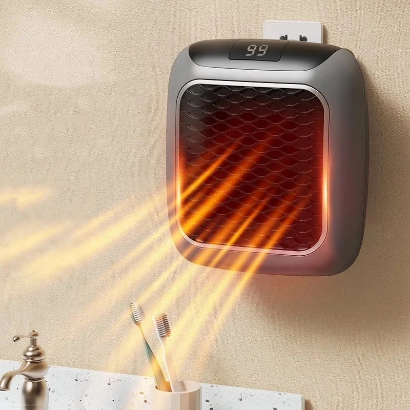 Constant Temperature Thermostat Heater Small Home Heater Hanging Design Electric Heater Portable Wall-mounted Hot air Blower 3