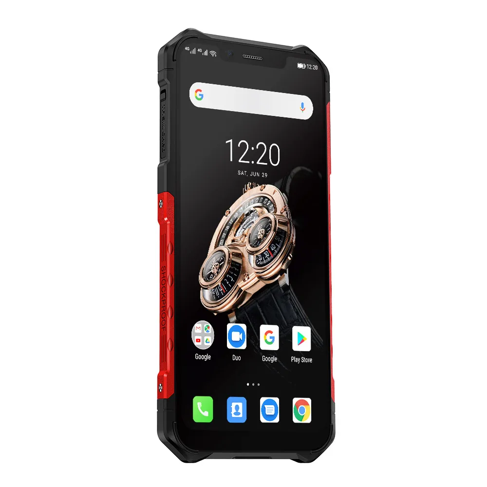 KOMAY Ulefone Armor 6S Waterproof IP68 NFC Rugged Mobile Phone Helio P70 Otca-core Android 9.0 6GB+128GB Smartphone
