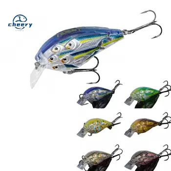 CHEERY Square Bill Crank Bait 60mm 12.5g Hard Bait Sea Fishing Lure Floating Tackle – Hard Lure – view 2