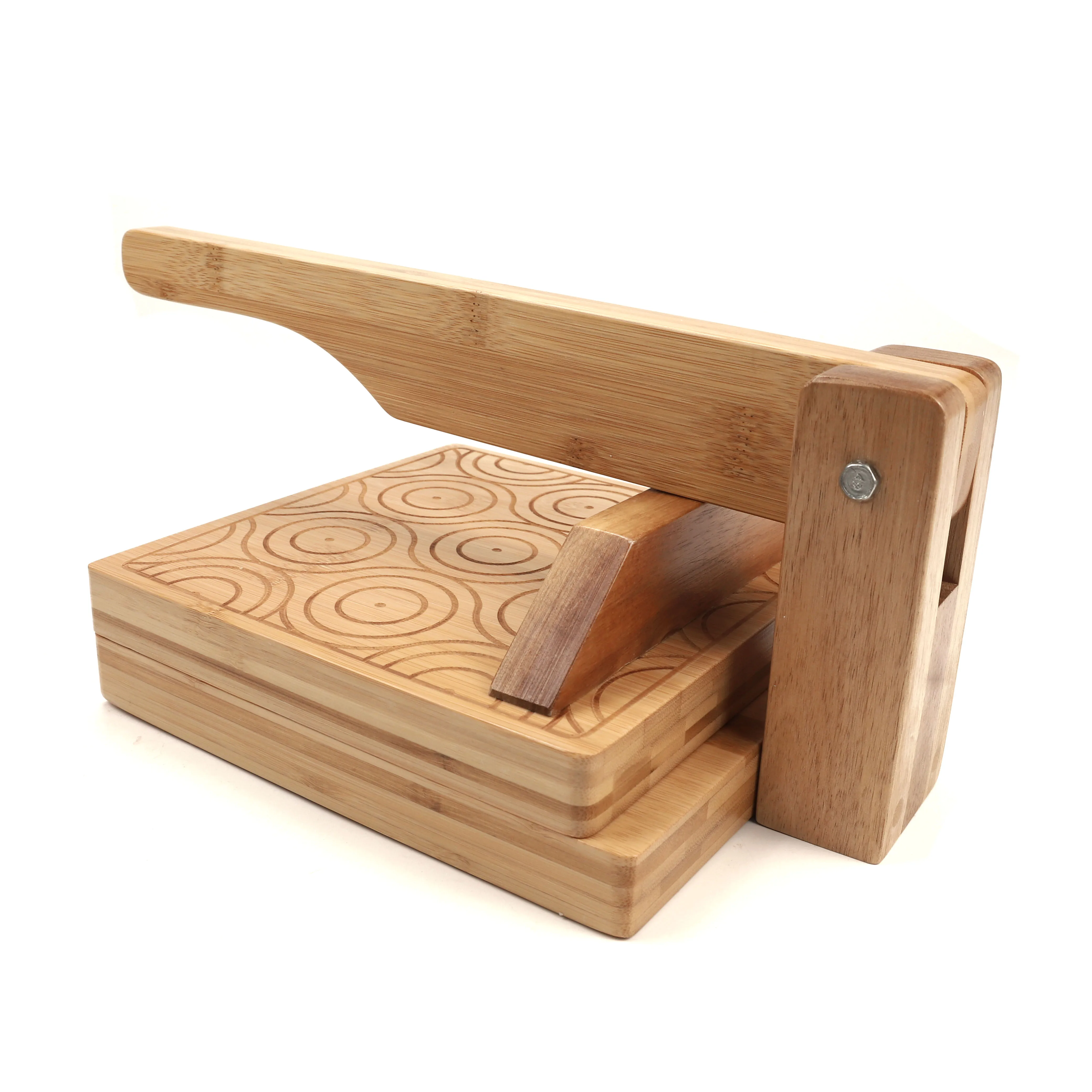 
 Деревянный лепешке пресс 8 дюймов Аутентичные лепешке пресс деревянная ручная машинка для приготовления тортильи  