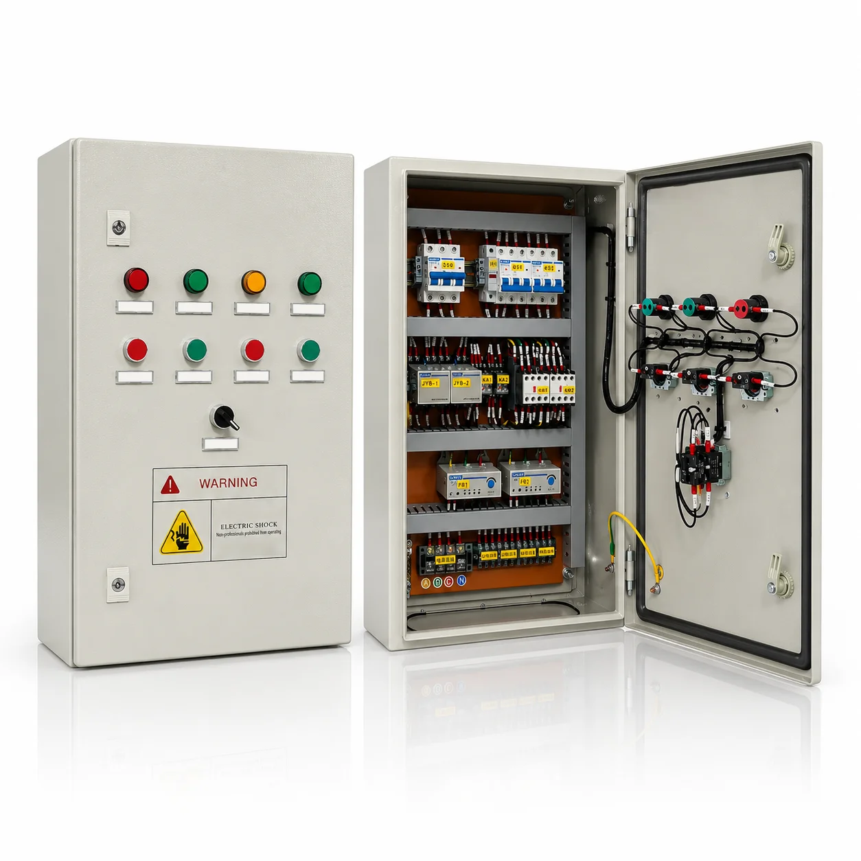 Pre-Assembled Cold Rolled Steel Electrical Distribution Box IP66 CE Certified Modular for Industrial Automation OEM ODM