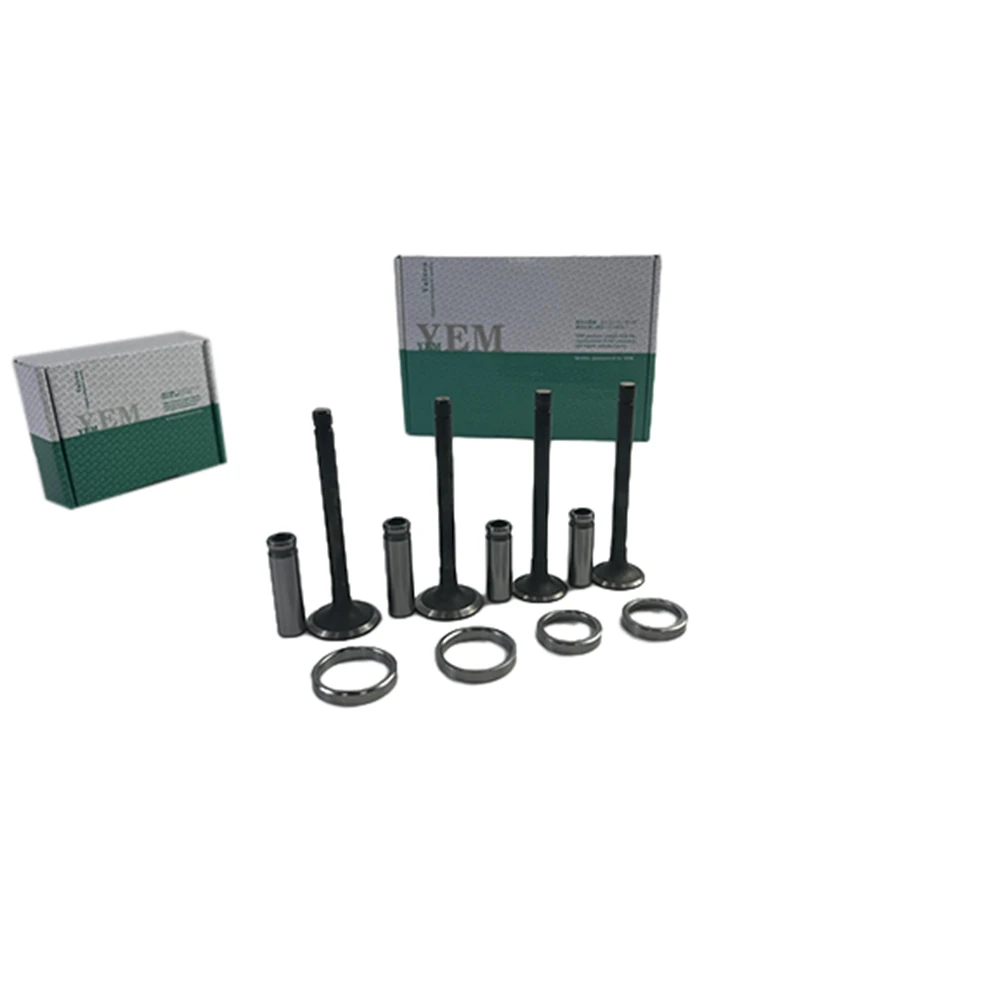 Genuine Parts Intake and Exhaust Valve Guide Seat Kit B6000 Engine Rebuild Kit for Kubota