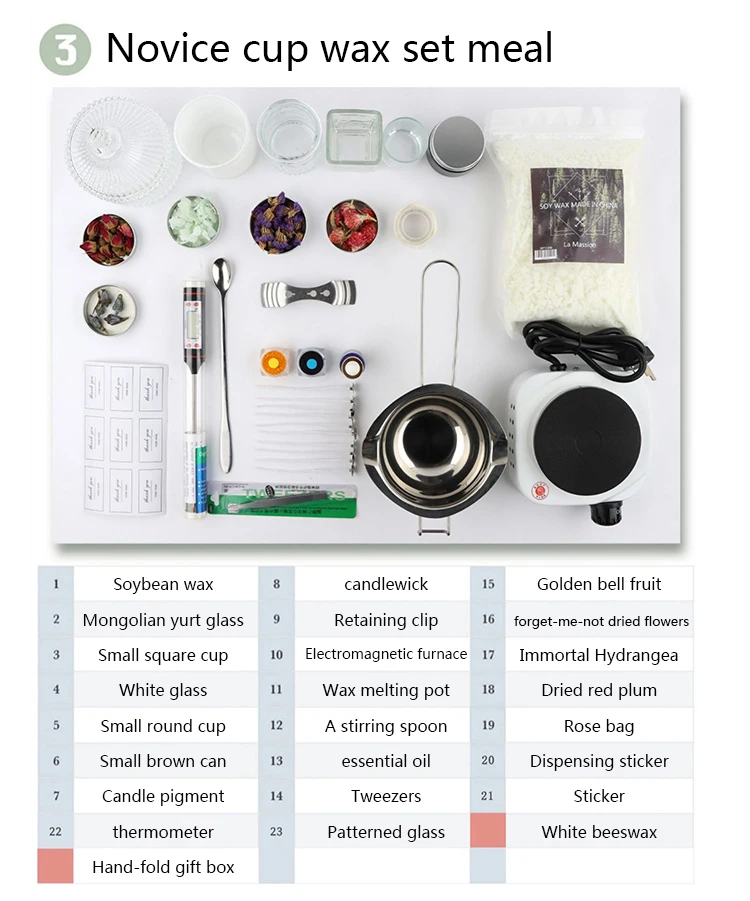 Handmade Diy Essential Oil Soy Wax Diy Candle Making Kit Customize Equipment For Adult Buy Soy