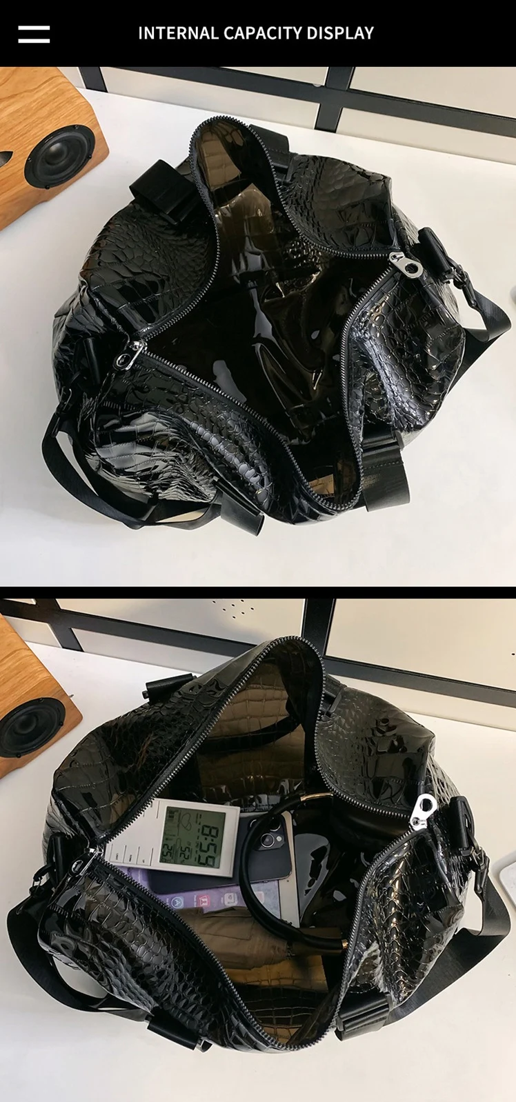 Wholesale Custom Logo Pvc Clear Jelly Color Swimming Overnight Tote Duffel Duffle Bag For Women Girls Ladies Bags