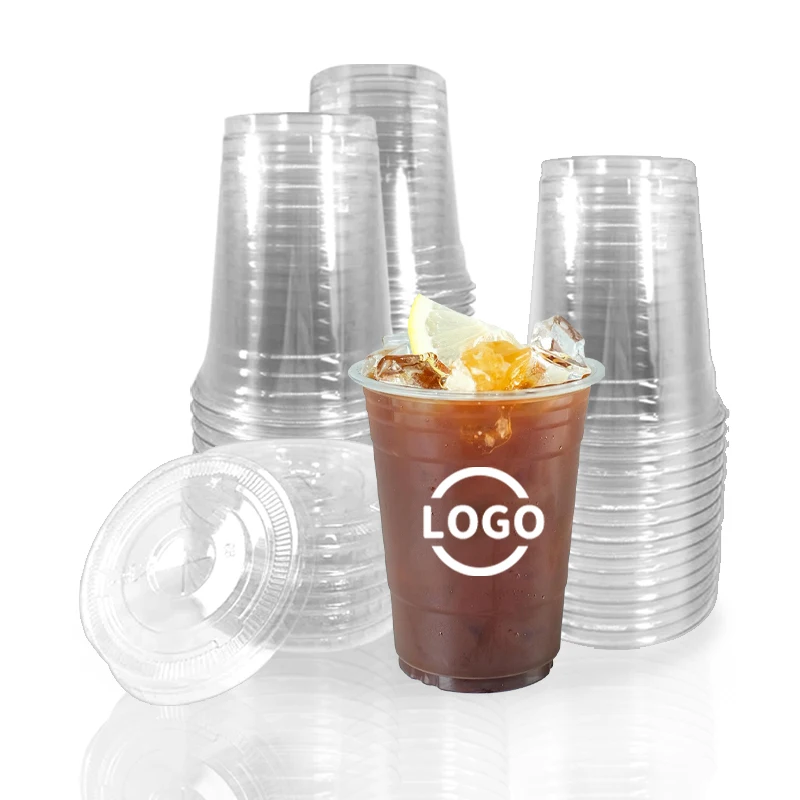 9 ounce clear plastic tumblers Luxe 9 Oz Clear Plastic Cups main image 1