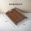 Dark brown angled tray 44*30*3