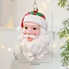 Testa di Babbo Natale