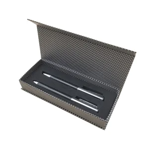 Custom Logo 2pcs Promotion Business Metal Pen Corporate Ballpoint Pen Gift Set with Box