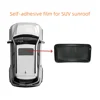 Black Self-adhesive film for SUV sunroof: 80*80 cm