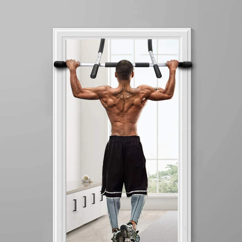 Indoor Fitness Door Frame Pull Up Bar Wall Chin Up Adjustable Training ...