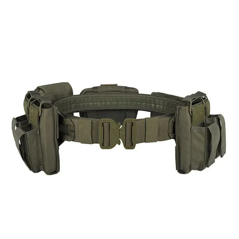 Outdoor Wear-resistant Nylon Detachable Adjustable Multi-Function Set Nylon Waist Seal for Men and Women Tactical Belt