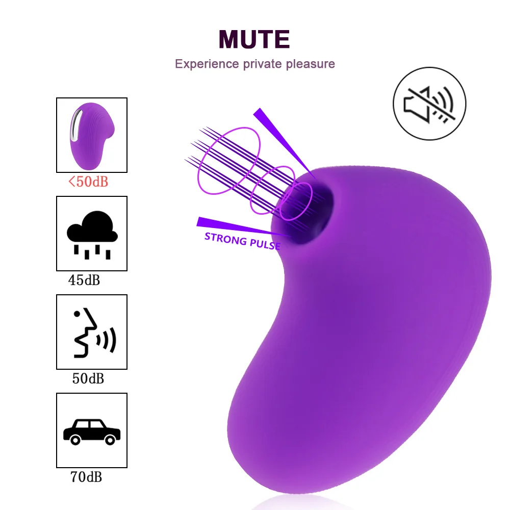 Small Seahorse Vibration Sucking Breast Device Female Masturbation Massage Vibrator