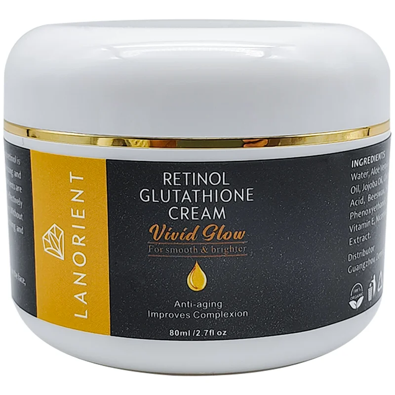 liposomal glutathione film OEM Wholesale Korean Luxury Skincare Products Organic Retinol  Skin-Nourishing Dark Spot Correction Glutathione Cream
