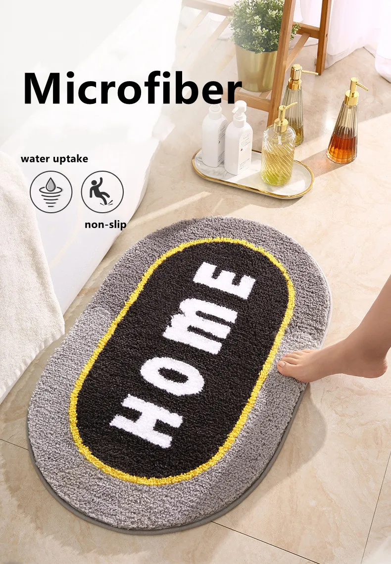  Best Selling Custom Environmental Protection Bath Mat Kitchen Living Room Floor Shower Tub Mat factory