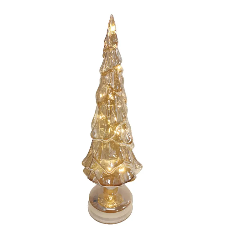 Modern vintage target red hand blown glass Christmas tree for sale details