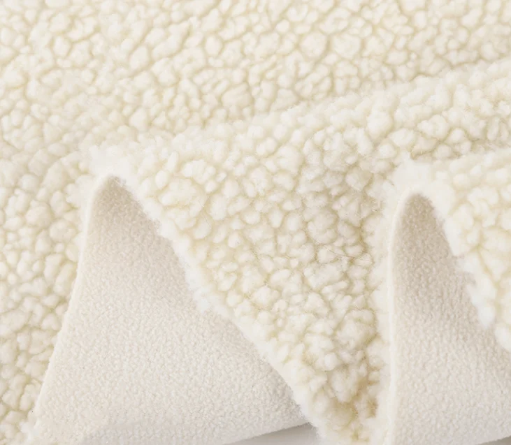 Blanket 100 Polyester Single Side Fleece Knitted Soft Lamb Wool Sherpa