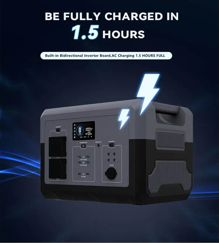 600W 1200W 1800W 2400W 3000w 5000w UPS Generator Solar Lifepo4 Lithium Battery Portable Power Supply Station With Solar Panels manufacture