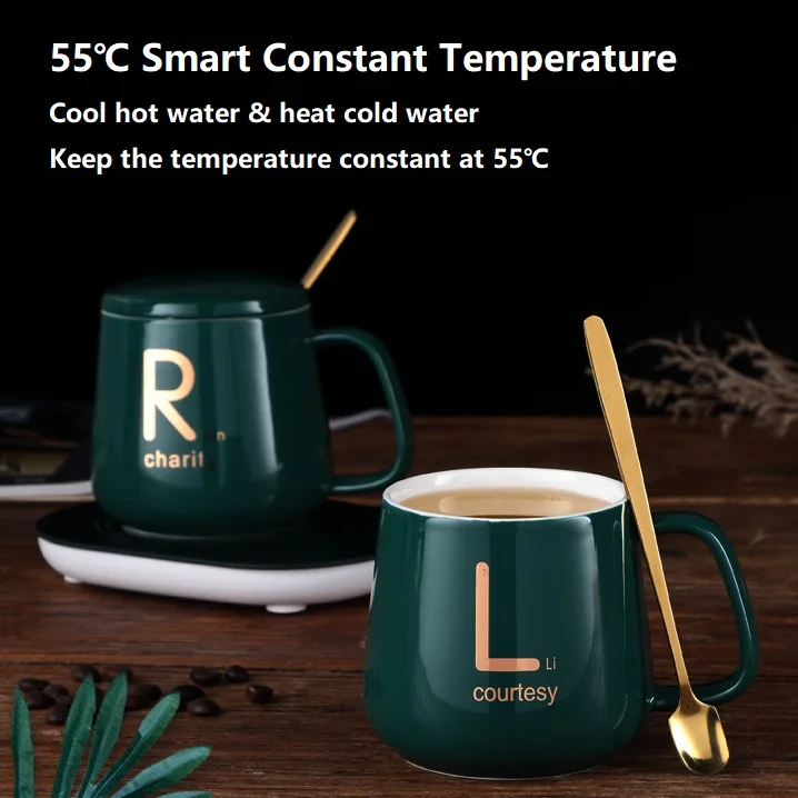 55 Degree Centigrade Portable Cup Warmer Smart Electric USB Cup