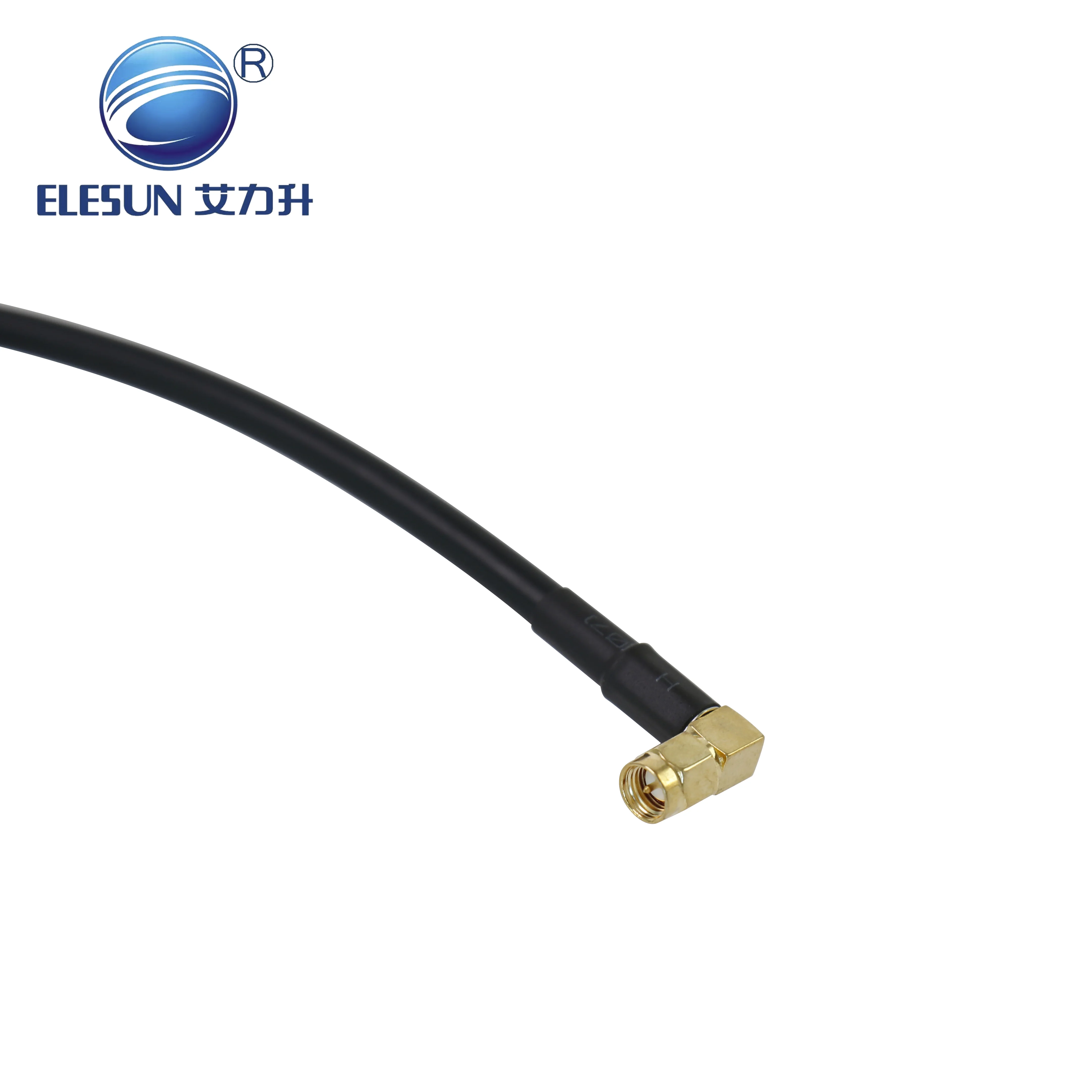 50Ohm ALSR100 Rf Coax Cable with SMA female to SMA male connector for antenna