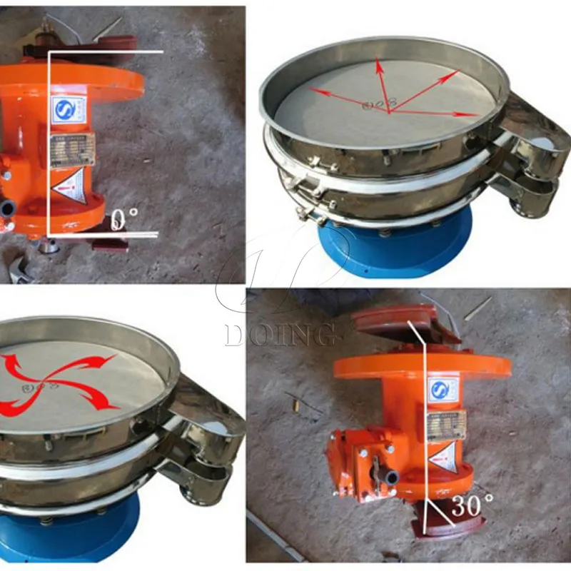 Vibration Sieve Machine Gari Process