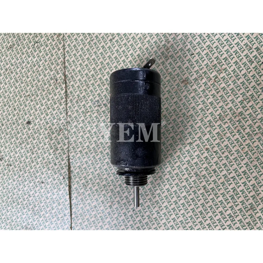 Factory Price Genuine Fuel Shut Off Stop Solenoid For Shibaura N844 Forklift Excavator Loaders