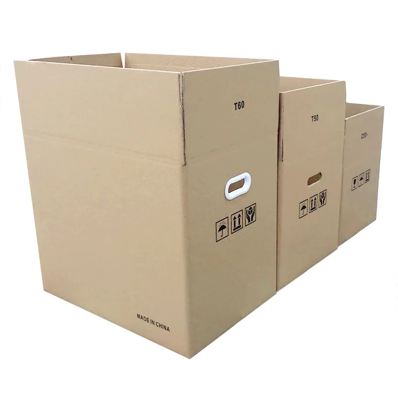 Hot Selling Rigid Lid Large Size Fold Paper Carton Moving Box 