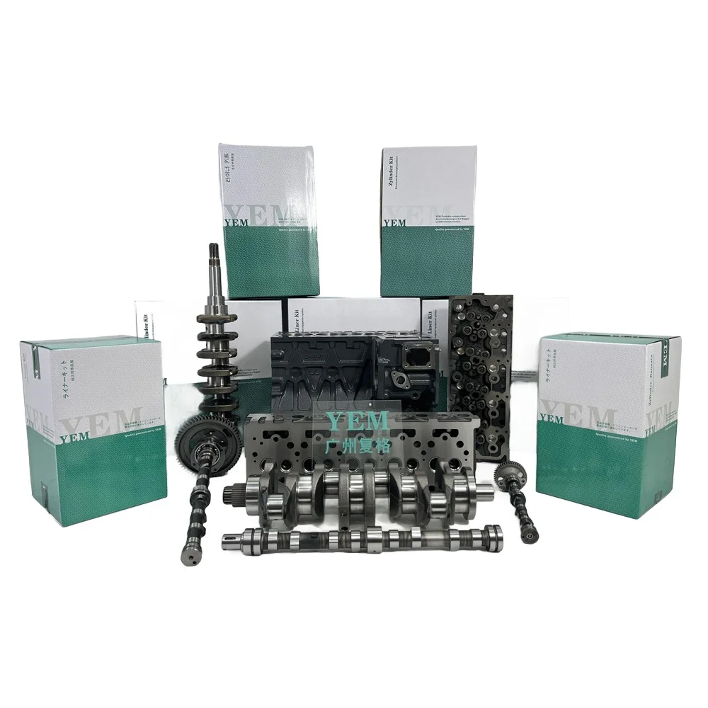 Cylinder Block Cylinder Head Crankshaft Camshaft for Nissan J15 J16 K15 ED30 Engine Parts China Manufacturer