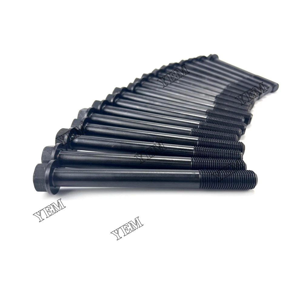 For Kubota V3307 Cylinder Head Screw 1G772-03450 Engine Parts 2