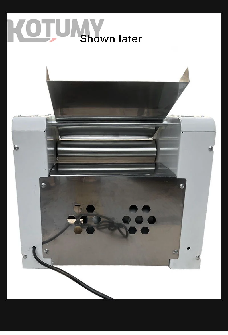 Commercial Desktop Automatic All-in-One Dough Sheeter Electric Dumpling Noodle Pressing Machine with Kneading Cutting Features