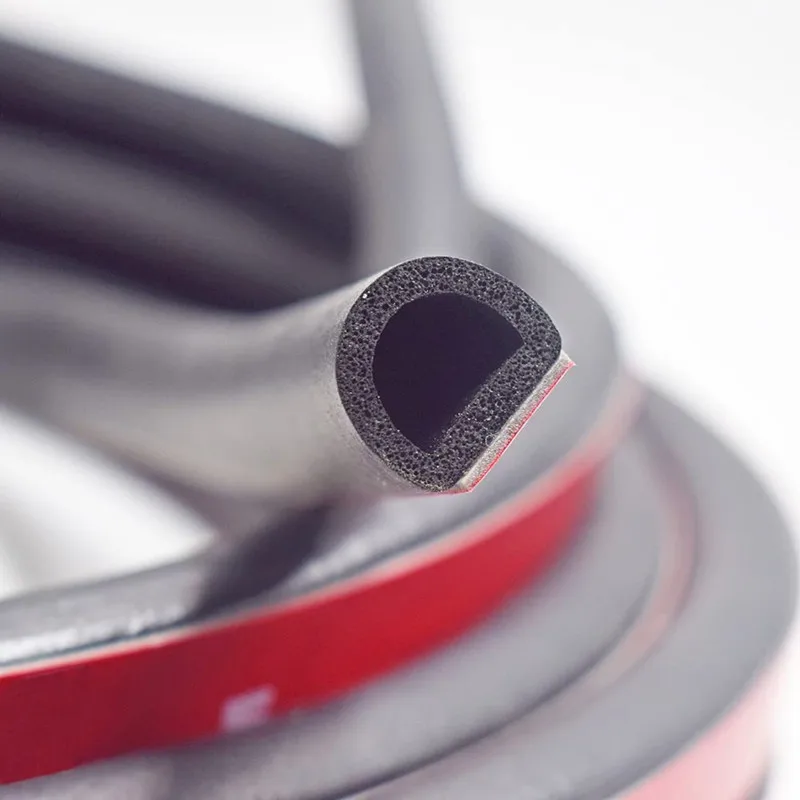 Automotive Self Adhesive Car Door Rubber Sealing Gasket Foam Weather