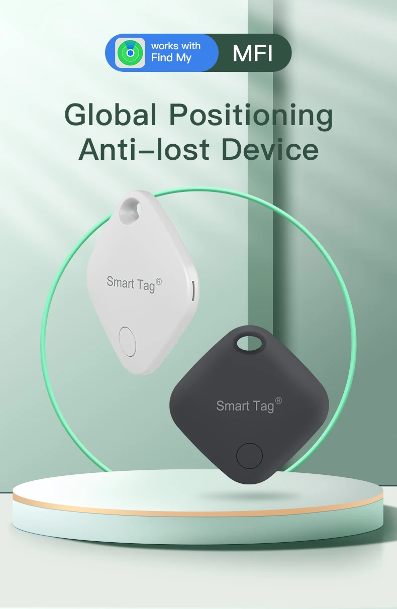 Airtag Mfi Certified Item Locator Pet Anti Lost Alarm Bt Itag Smart ...