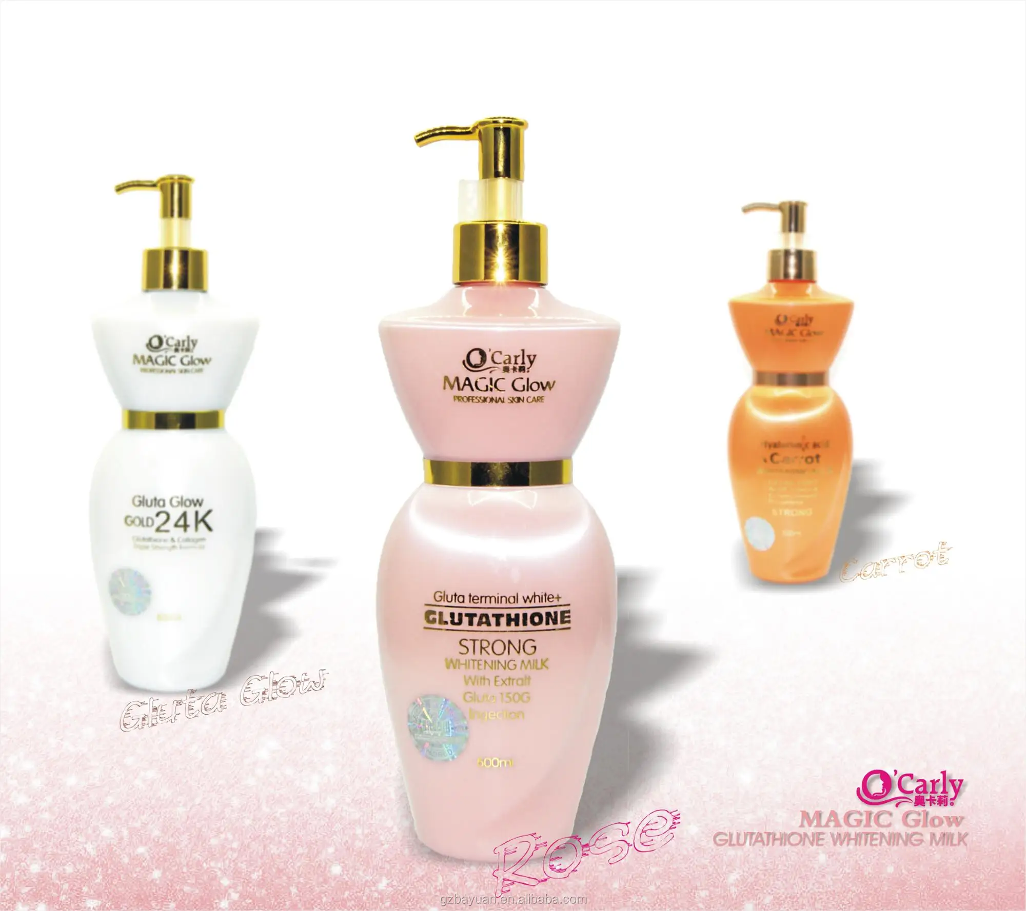 O'Carly SkinCare Magic Glow Body Lotion Super Lightening Whitening  Glutathione Glycerin Hyaluronic Acid Moisturizer for Normal