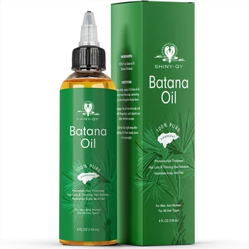 Custom Logo Dreadlocks Fast Growing 100% Natural Biotin Serum Growth Strengthening Raw Batana Oil For Hair
