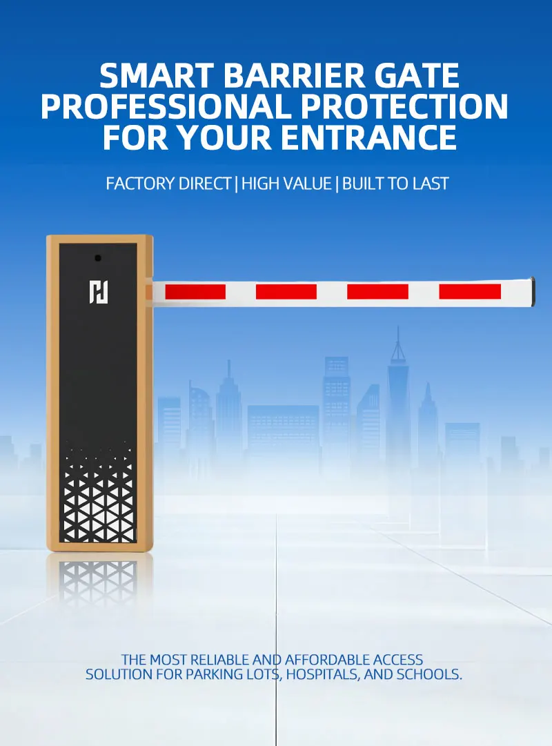 Baroxon automatic parking gate opener internal 24V DC brushless motor assembly