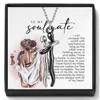 Black Necklace + Card Gift Box