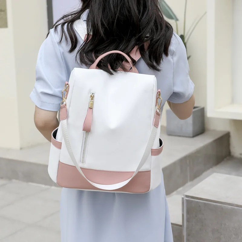Korean Style Anti-theft Women's Waterproof Backpack