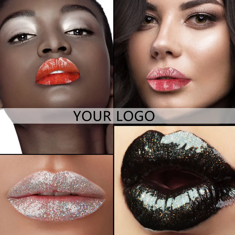 Custom Logo Lip Makeup Lipgloss Vendor Private Label Duochrome Lip Gloss Wholesale Bulk Glossy 1590