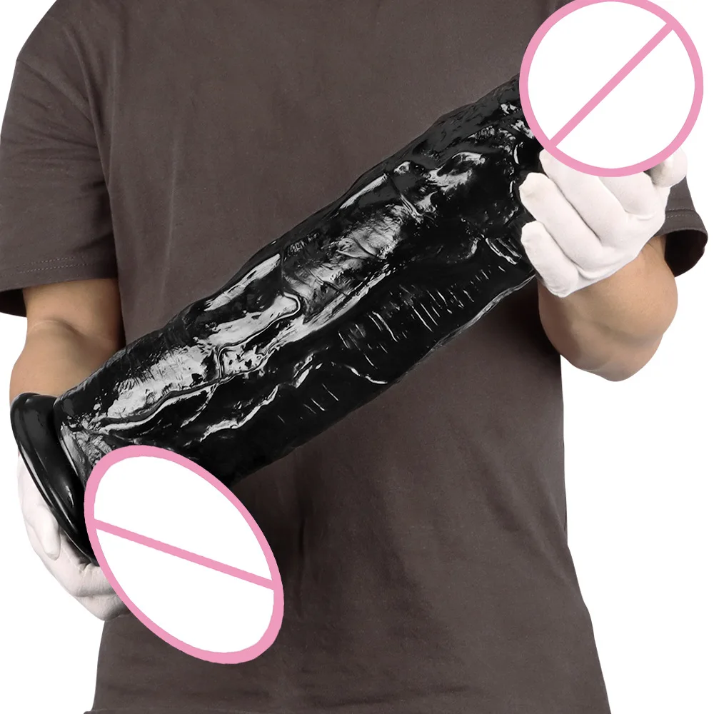 Huge Black Dildo With Suction Cup Perfect For Anal Play Female Masturbation  And Gay Couples Adult Sex Toy For Men Women - Buy Huge Black Dildo, dildo,  huge Realistic Dildo Product on Alibaba.com