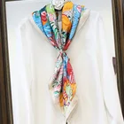 Scarves Woman Silk Scarves 100% Mulberry Silk Scarf